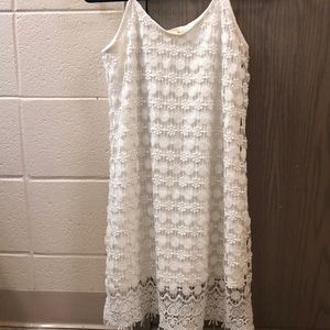 White summer dress